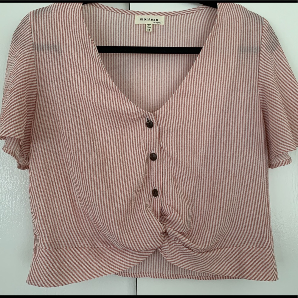 Stripped crop top